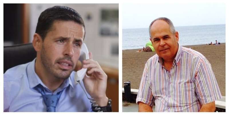 Los dos candidatos: Héctor Suárez y Juan Monzón (Foto TA)